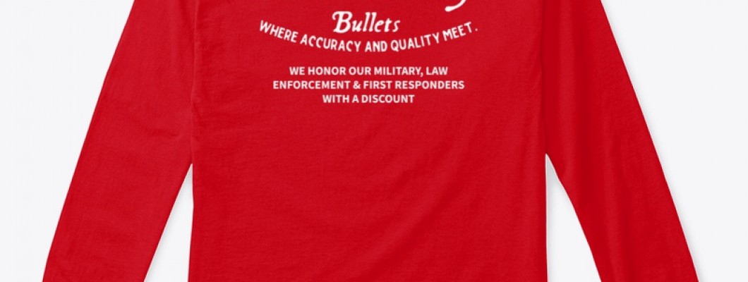 Summit City Bullets Merch Long Sleeve Tshirt - Red