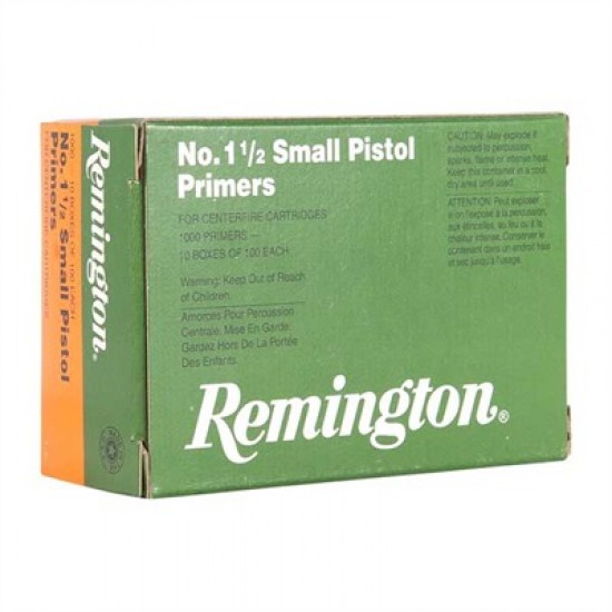 Remington Small Pistol Primers #1-1/2 box of 1000